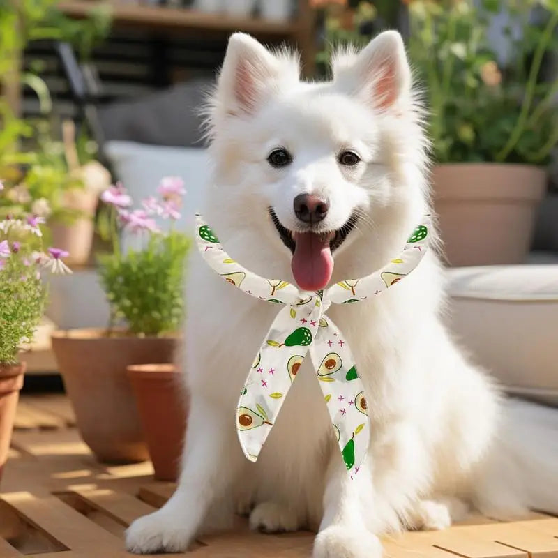 Bandana rafraîchissant chien - détail matière